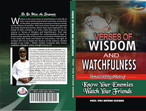 Verses Of Wisdom And Watchfulness PB - Iyke Nathan Uzorma